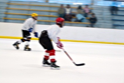 physical activity for kids includes ice hockey
