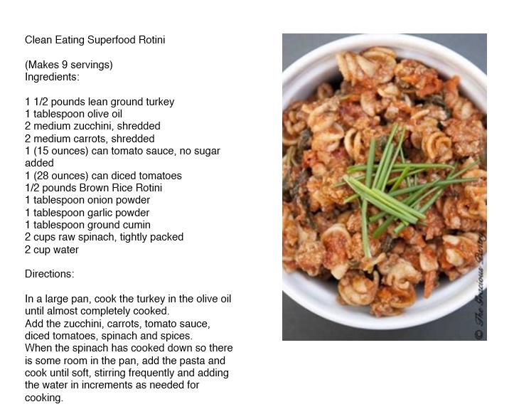 Clean Eating Superfood Rotini Recipe