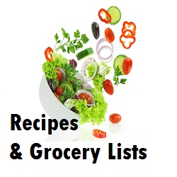 Recipes and Grocery Lists