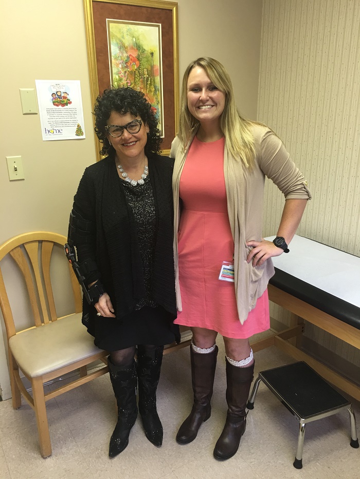 Physician Assistant Whitney Thomas with Dr Stacie Grossfeld