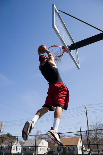 ACL injuries in non-contact sports like basketball