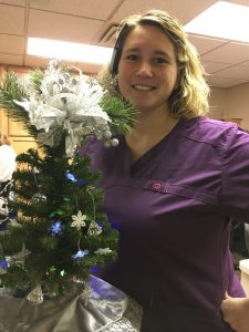 Louisville orthopedic practice decorates trees for Christmas.