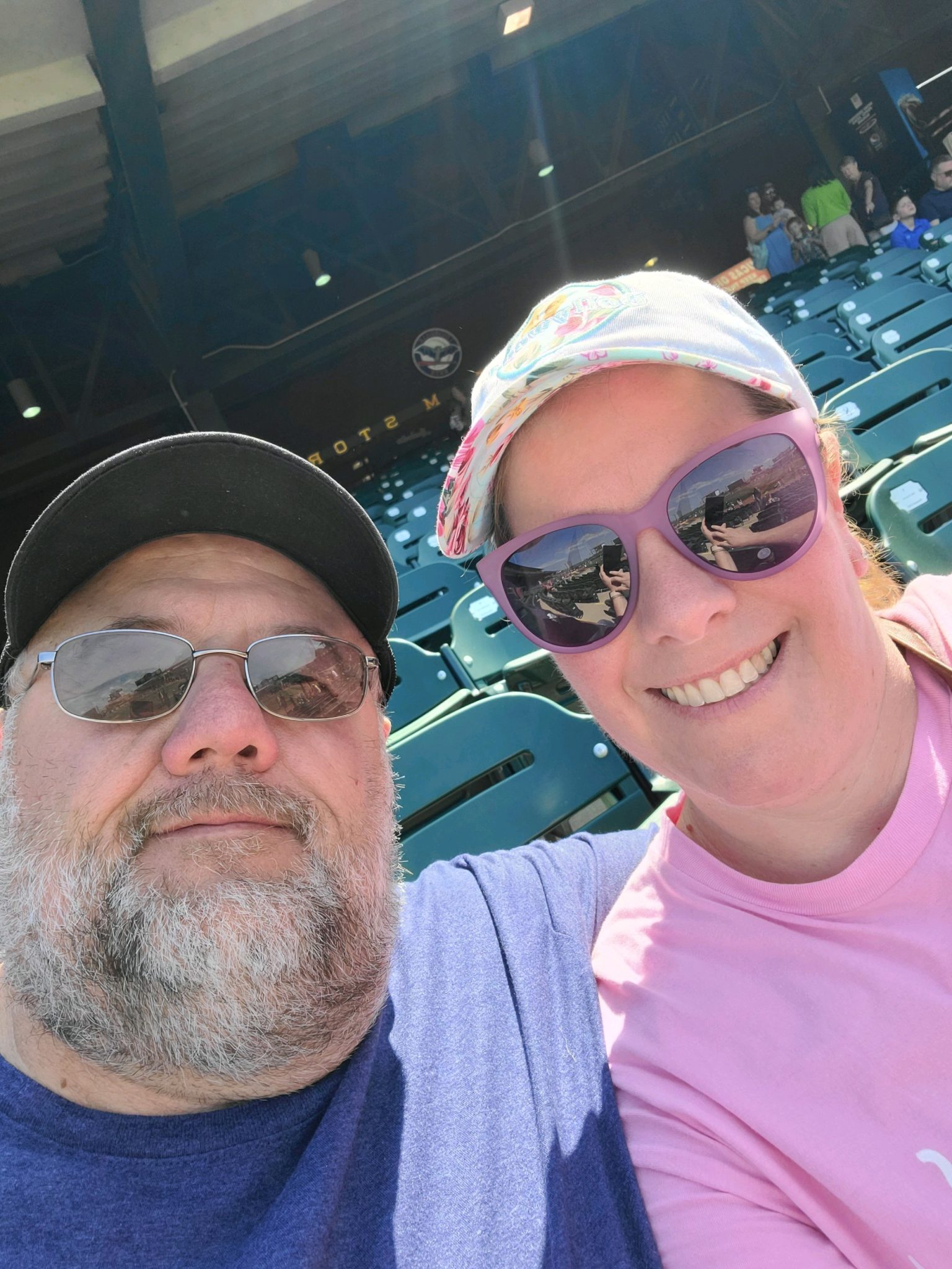 Rhonda and John Louisville Bats - Louisville Bones