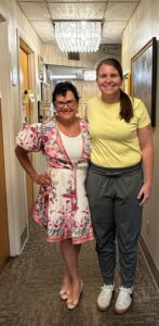 Dr. Grossfeld and Shana Andres