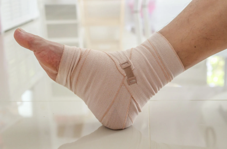 How to Wrap a Sprained Ankle